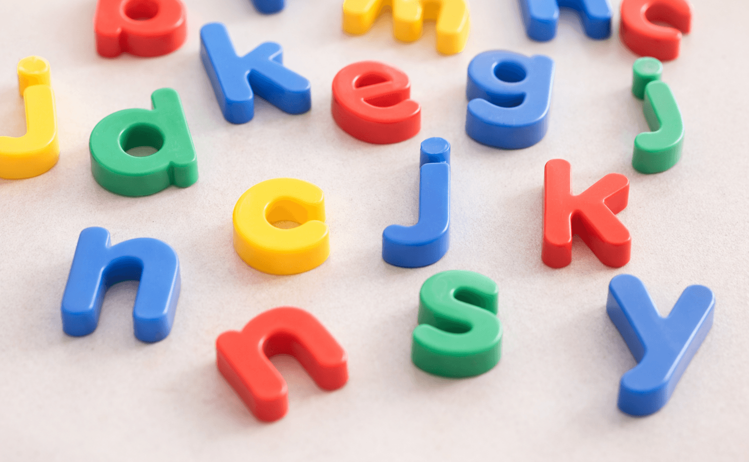 Letter tiles used in Orton-Gillingham instruction